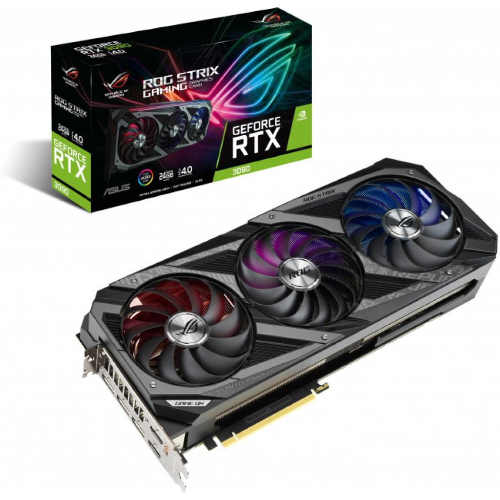 Видеокарта ASUS GeForce RTX3090 24Gb ROG STRIX GAMING (ROG-STRIX-RTX3090-24G-GAMING)