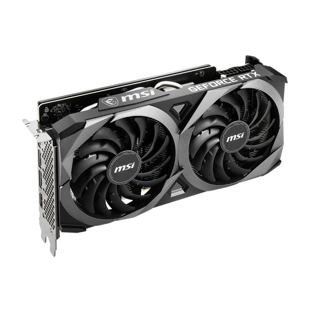 Видеокарта MSI GeForce RTX3070 8Gb VENTUS 2X OC LHR (RTX 3070 VENTUS 2X 8G OC LHR) - 2