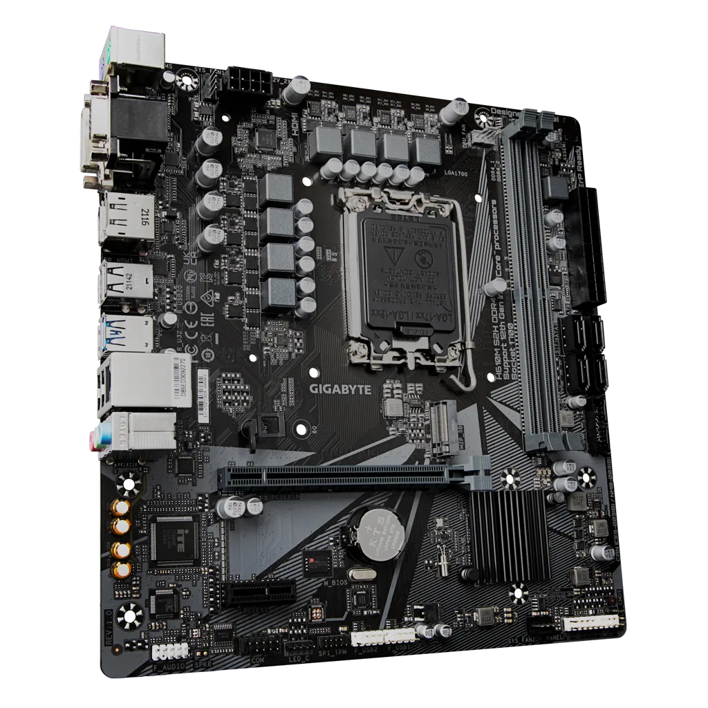 Материнская плата GIGABYTE H610M S2H DDR4 - 2