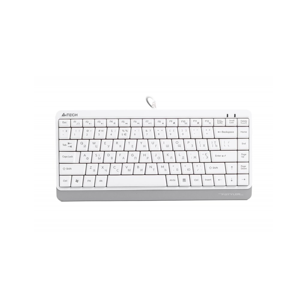 Клавиатура A4Tech FKS11 USB White