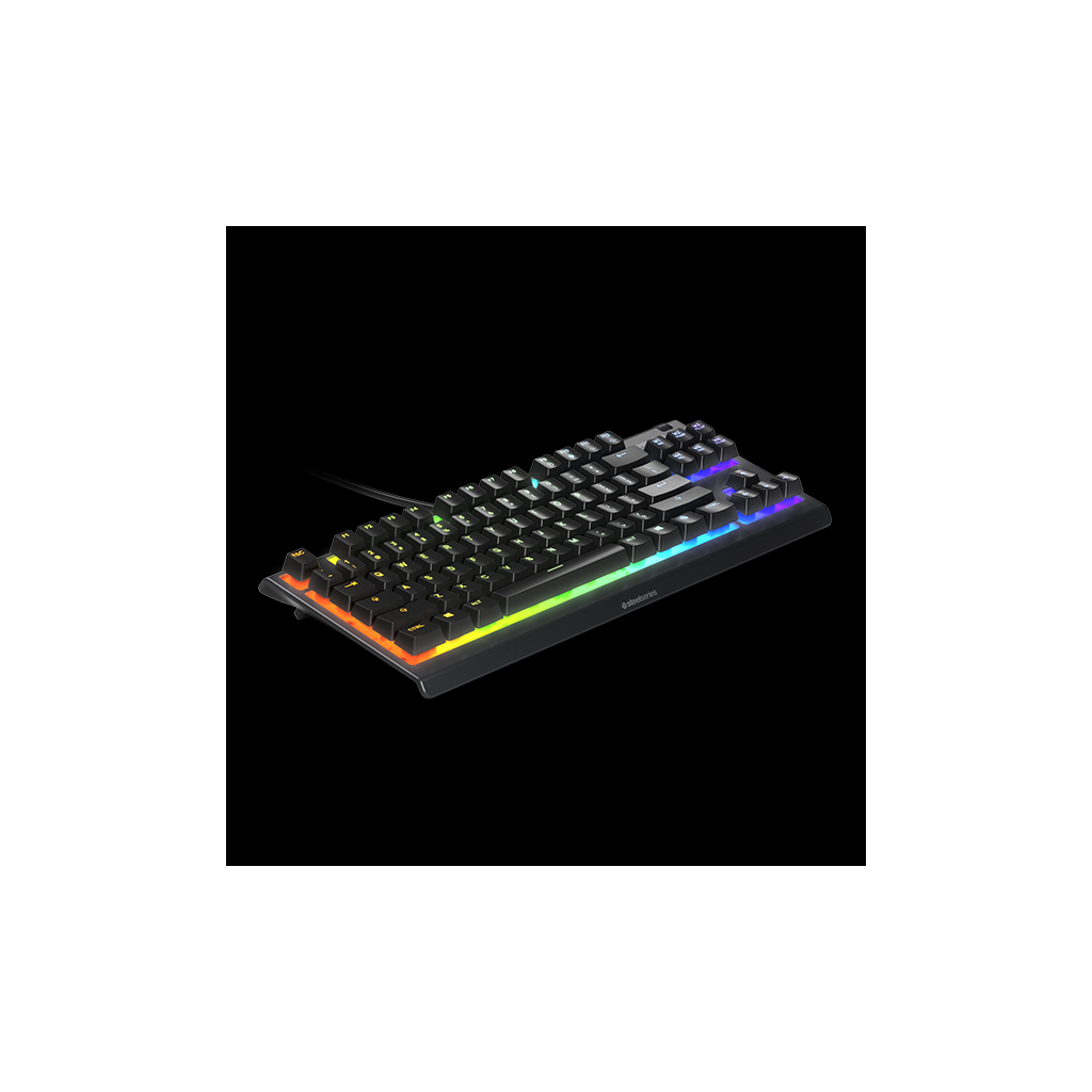 Клавиатура SteelSeries Apex 3 TKL UA USB Black (SS64831) - 2
