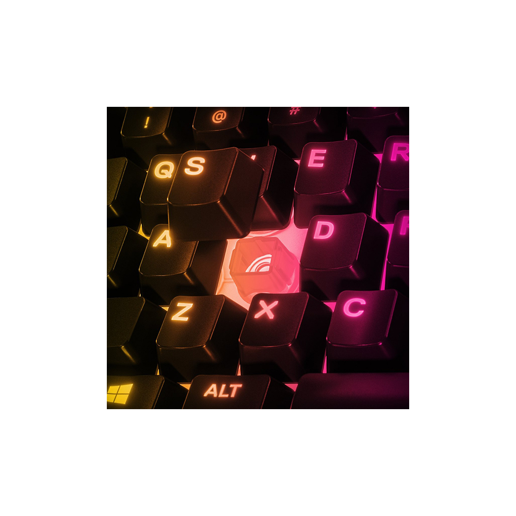 Клавиатура SteelSeries Apex 3 TKL UA USB Black (SS64831) - 4
