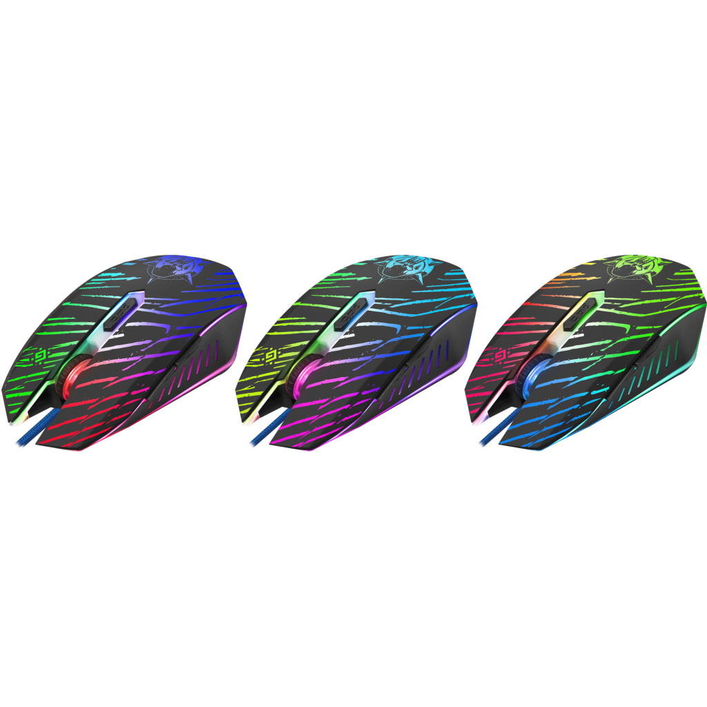 Мышка Defender Dark Agent GM-590L USB Black (52590) - 1