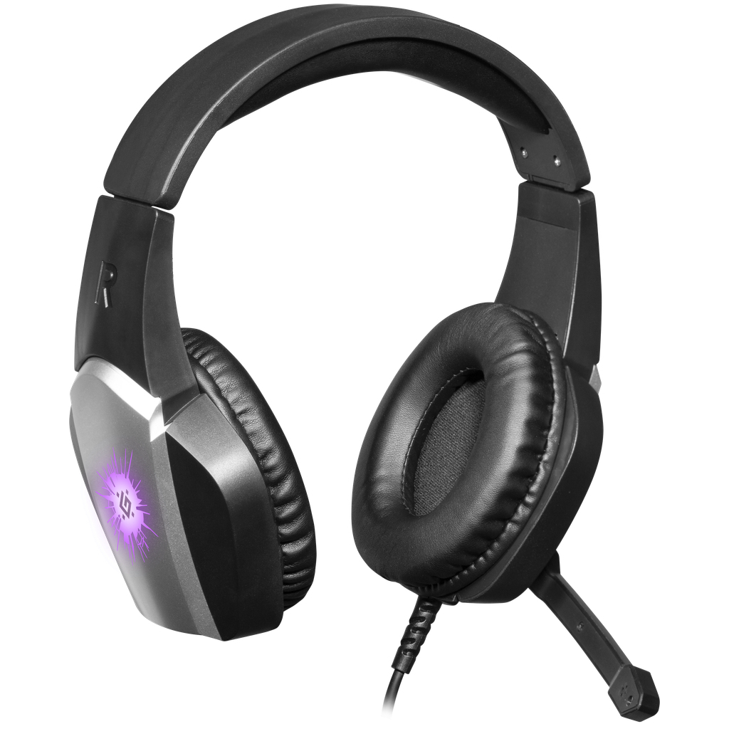 Наушники Defender X-Skull Black-Grey (64585) - 4