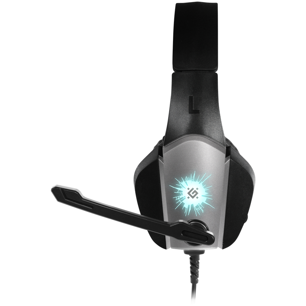 Наушники Defender X-Skull Black-Grey (64585) - 7