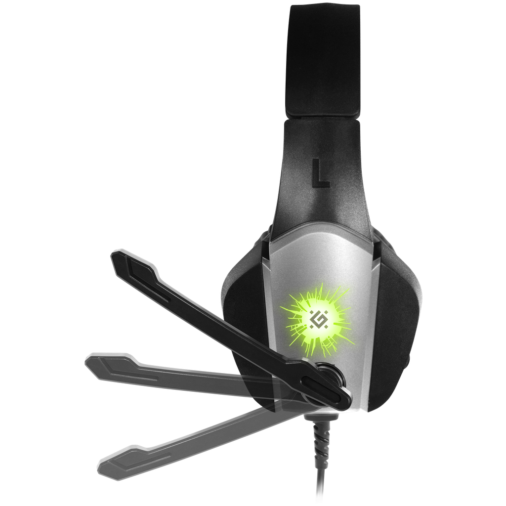 Наушники Defender X-Skull Black-Grey (64585) - 9