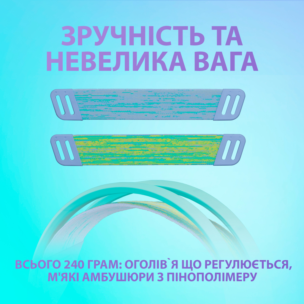 Наушники Logitech G335 Wired Gaming Mint (981-001024) - 1