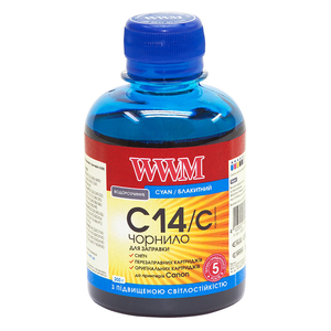 Чернила WWM CANON CLI-451/CLI-471 200г Cyan (C14/C)