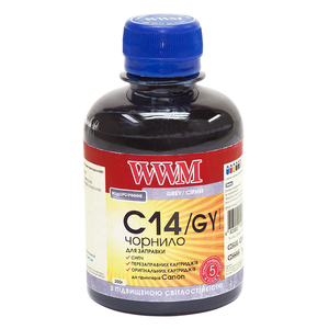 Чернила WWM CANON CLI-451/CLI-471 200г Grey (C14/GY)