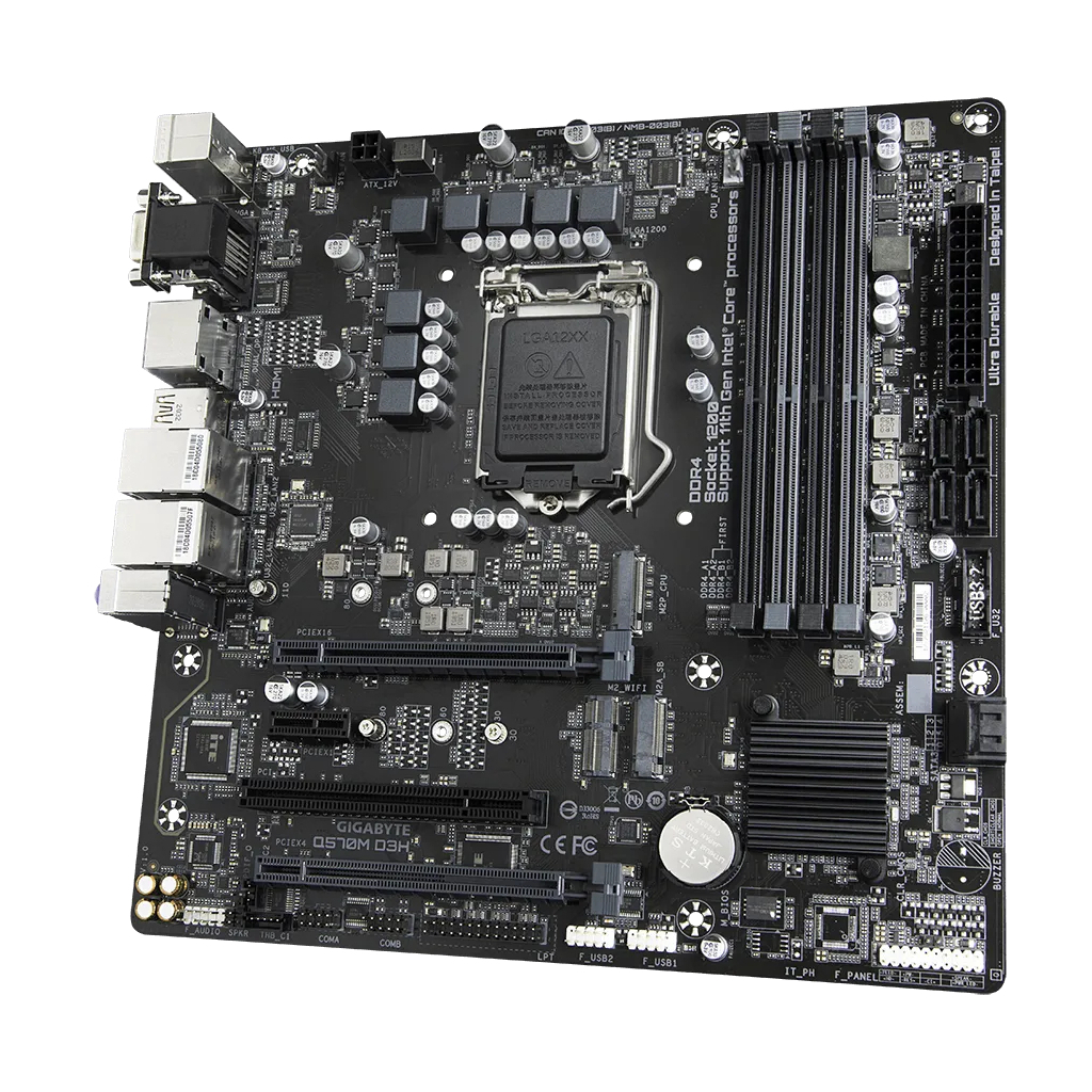 Материнская плата GIGABYTE Q570M D3H - 3
