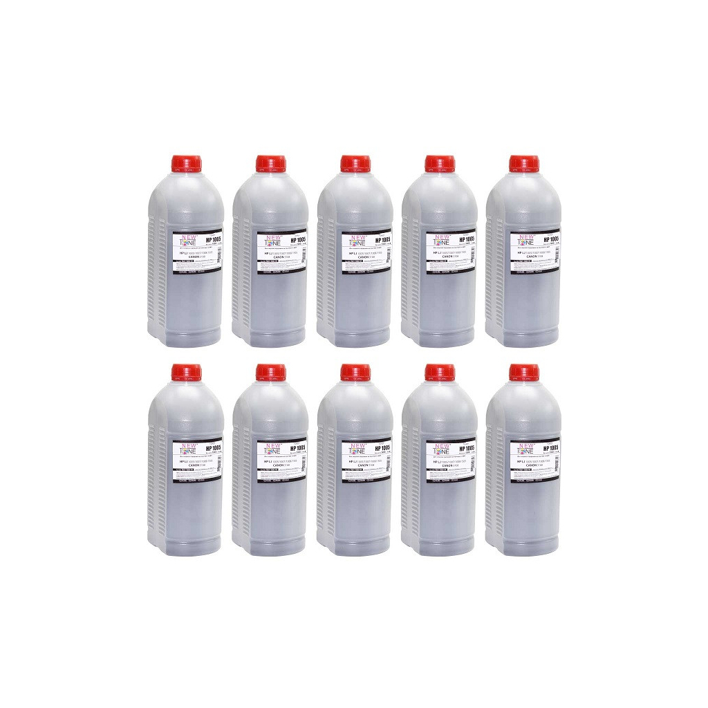 Тонер HP LJ P1005/1006/1505, 10шт x 1kg Black NewTone (HP1005-N1000-10)