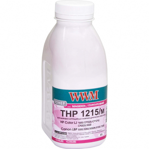 Тонер HP CLJ CP1215/CP1515/CM1312 , 40г Magenta WWM (HP1215M) Тонер HP CLJ CP1215/CP1515/CM1312 , 40г Magenta WWM (HP1215M)