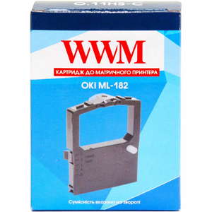 Картридж WWM OKI ML-182/720/5320 Black без шва (O.11HS-CN)