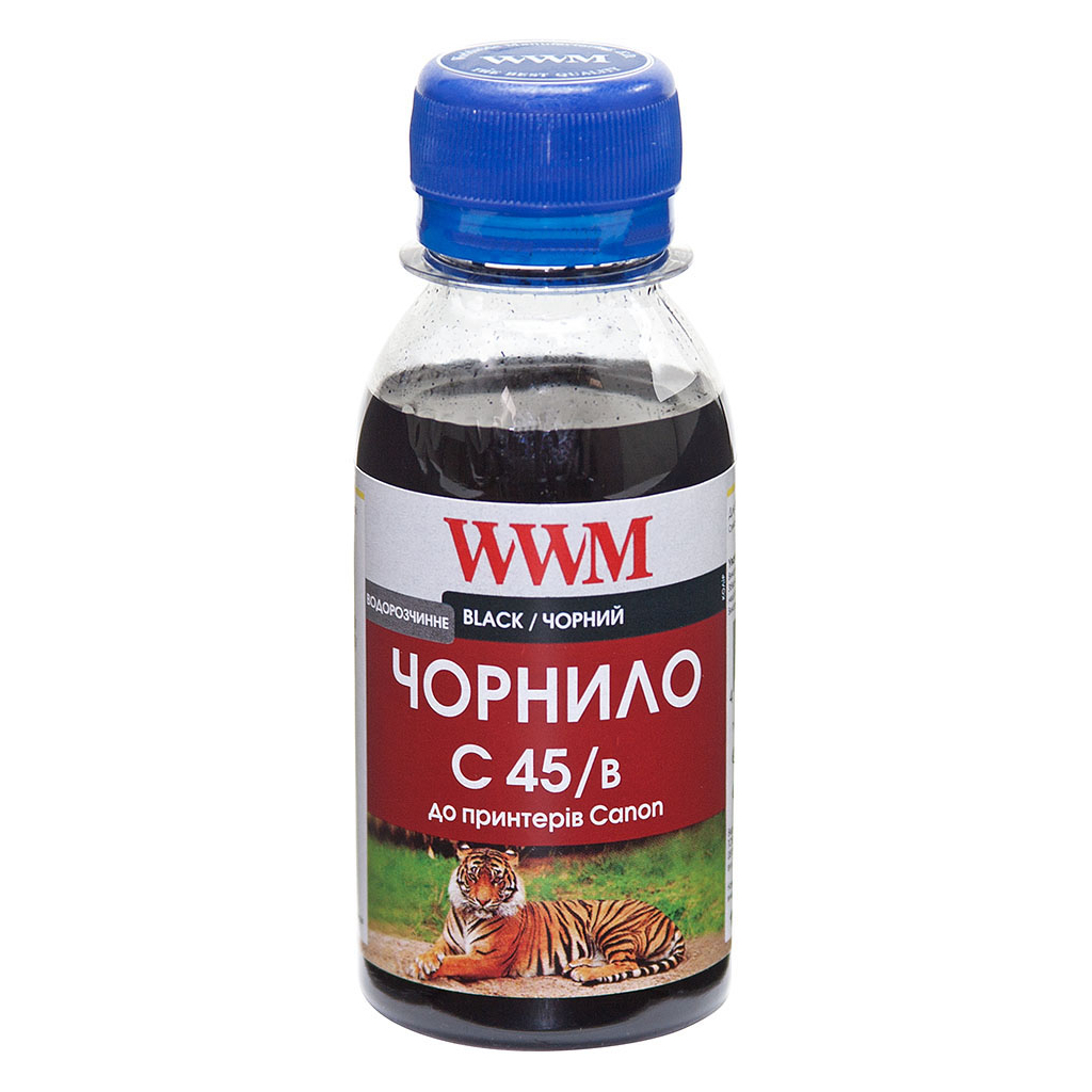 Чернила WWM Canon CLI451B 100г Black Water-soluble (C45/B-2)