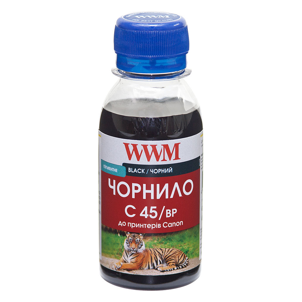 Чернила WWM Canon PG-440/PG-445/PGI-450Bk 100г Black Pigmented (C45/BP-2)