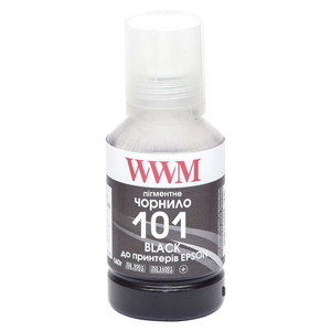 Чернила WWM EPSON L4150/4160 140г Black Pigmented (E101BP)