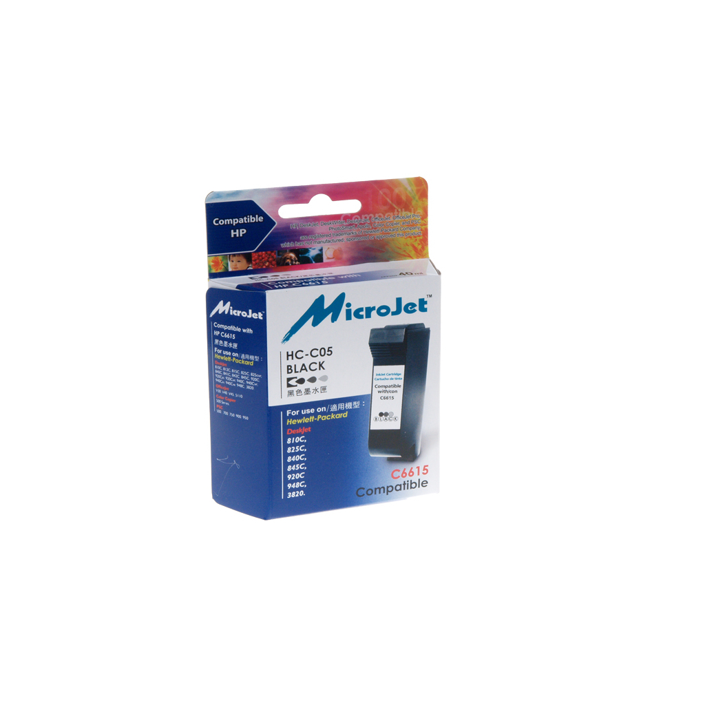 Картридж Microjet для HP №15 Black (HC-C05) Картридж Microjet для HP №15 Black (HC-C05)