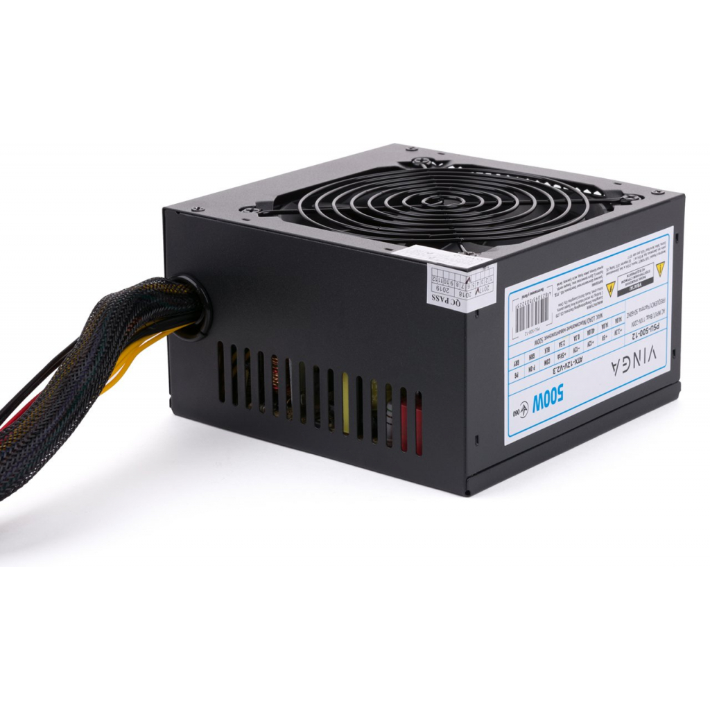 Блок питания Vinga 500W ОЕМ (PSU-500-12) - 10