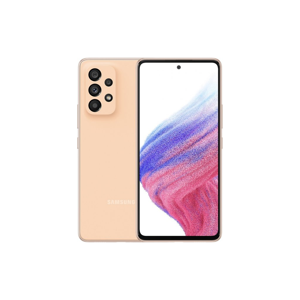 Мобильный телефон Samsung Galaxy A53 5G 8/256Gb Orange (SM-A536EZOHSEK)