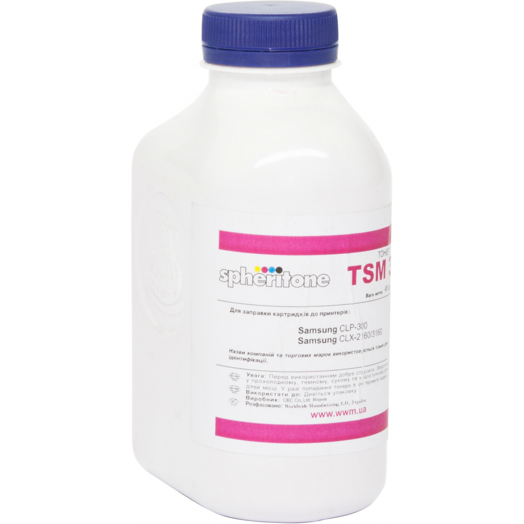 Тонер Samsung CLP-300/600, 45г Magenta Spheritone (TB92M) Тонер Samsung CLP-300/600, 45г Magenta Spheritone (TB92M)