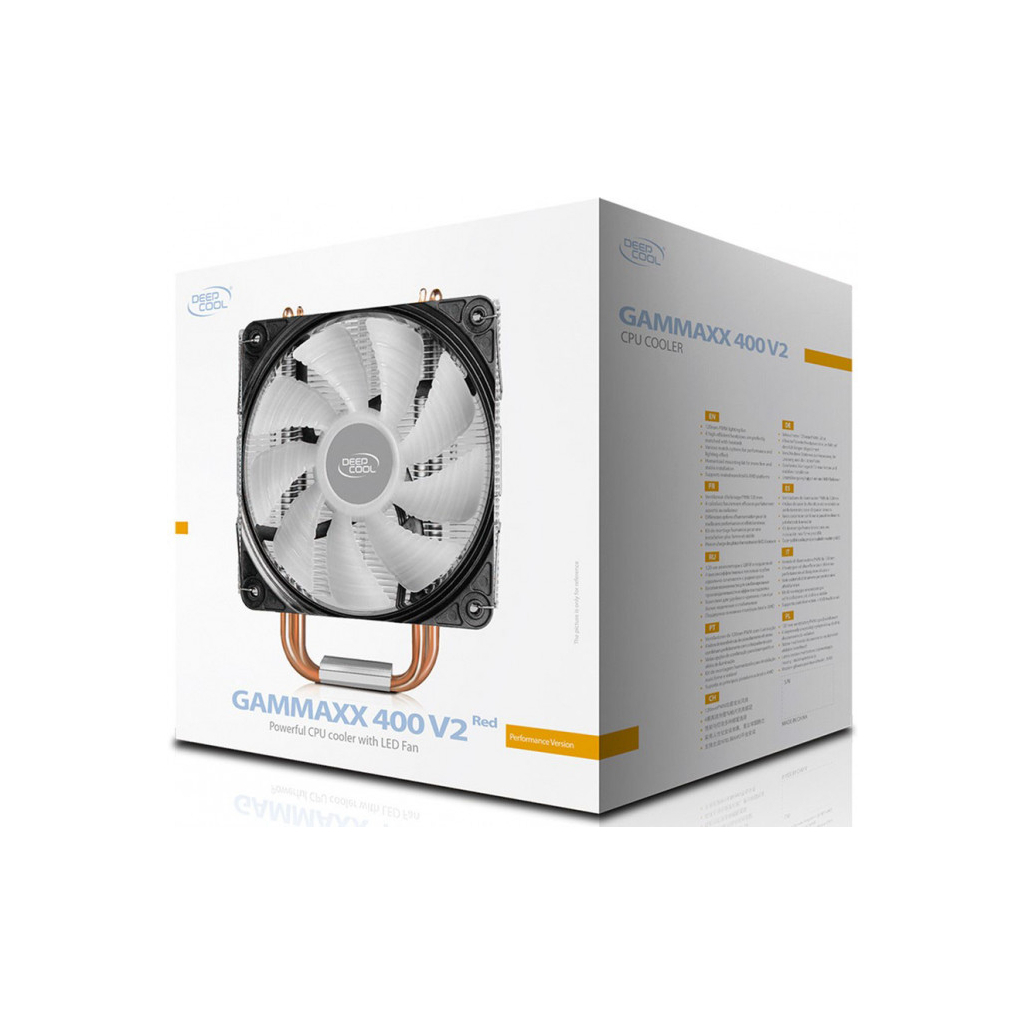 Кулер для процессора Deepcool GAMMAXX 400 V2 RED - 8