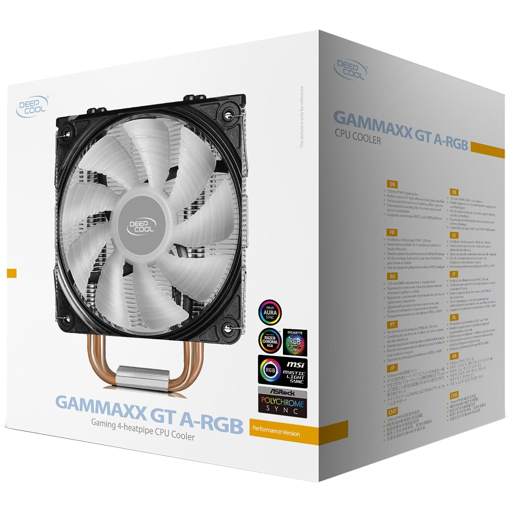 Кулер для процессора Deepcool GAMMAXX GT A-RGB - 3