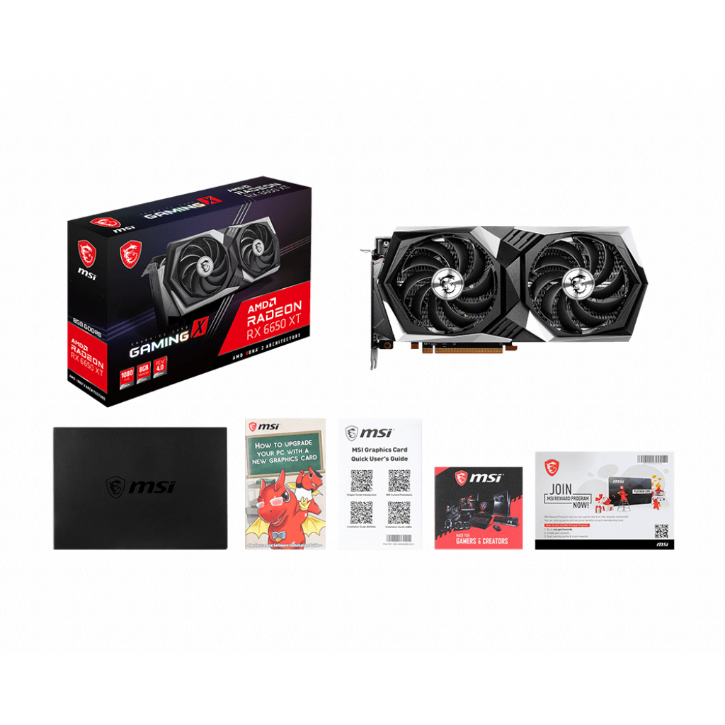 Видеокарта MSI Radeon RX 6650 XT 8Gb GAMING X (RX 6650 XT GAMING X 8G) - 5