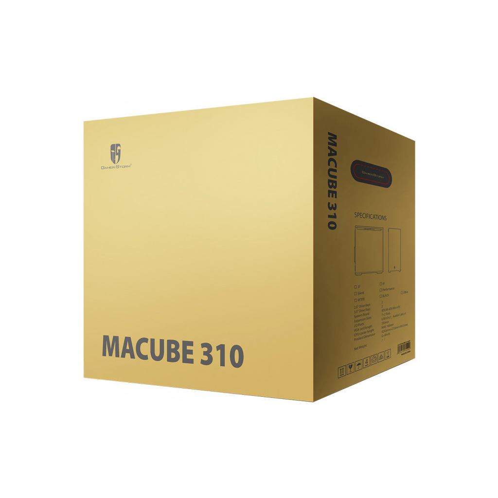 Корпус Deepcool MACUBE 310P BK - 3