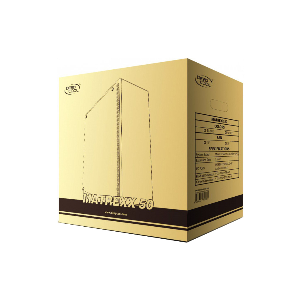 Корпус Deepcool MATREXX 50 ADD-RGB 3F - 11
