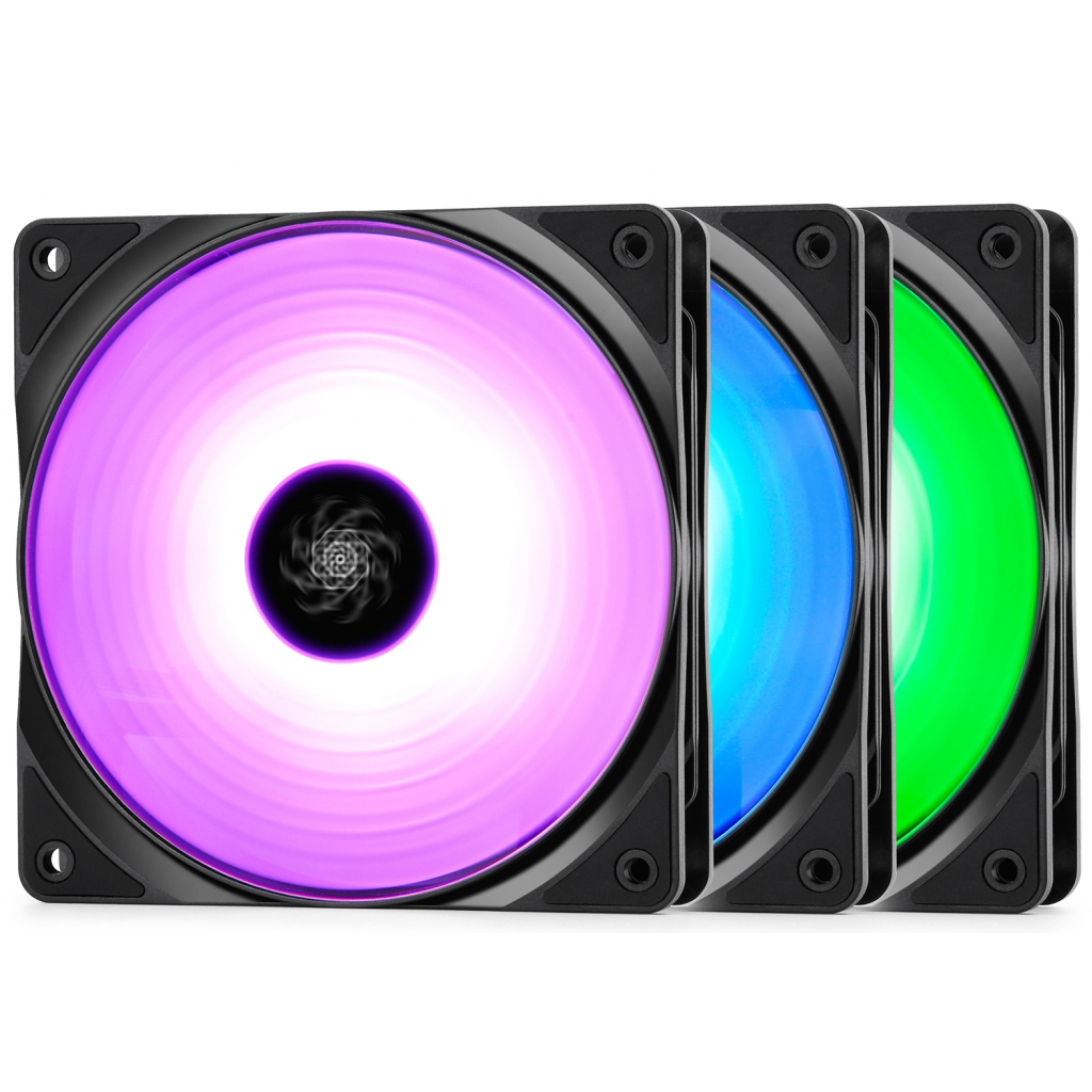 Кулер для корпуса Deepcool RF120 3 x FAN - 6
