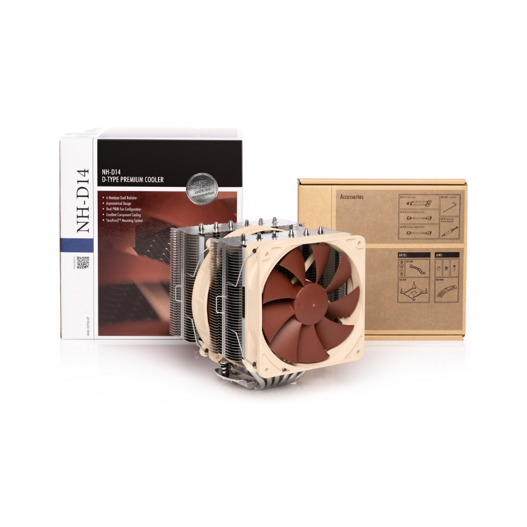 Кулер для процессора Noctua NH-D14 - 3 Кулер для процессора Noctua NH-D14 - 3