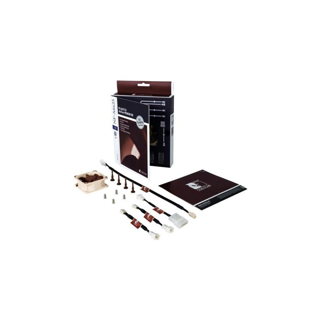 Кулер для корпуса Noctua NF-A6x25 FLX - 2 Кулер для корпуса Noctua NF-A6x25 FLX - 2