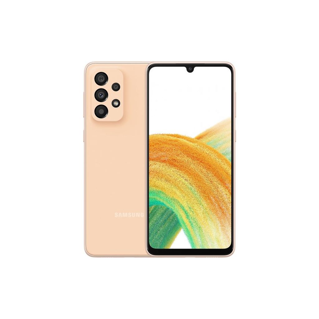 Мобильный телефон Samsung Galaxy A33 5G 6/128Gb Orange (SM-A336BZOGSEK)