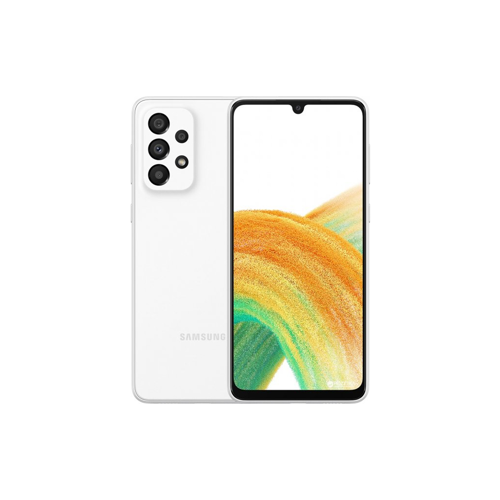 Мобильный телефон Samsung Galaxy A33 5G 6/128Gb White (SM-A336BZWGSEK)