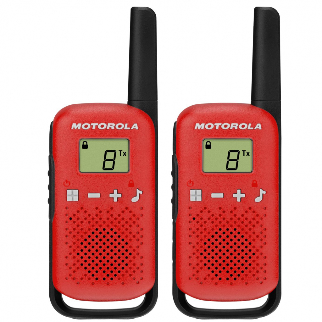 Портативная рация Motorola TALKABOUT T42 Red Twin Pack (B4P00811RDKMAW) - 1