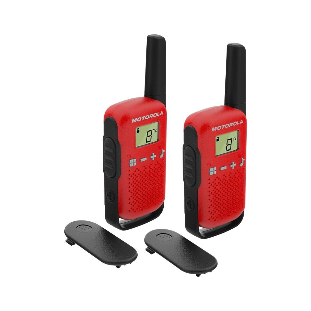 Портативная рация Motorola TALKABOUT T42 Red Twin Pack (B4P00811RDKMAW)