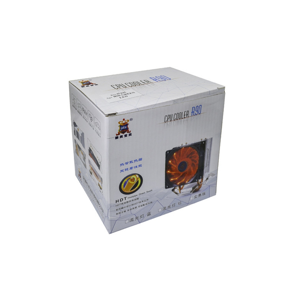 Кулер для процессора Cooling Baby R90 GREEN LED - 5