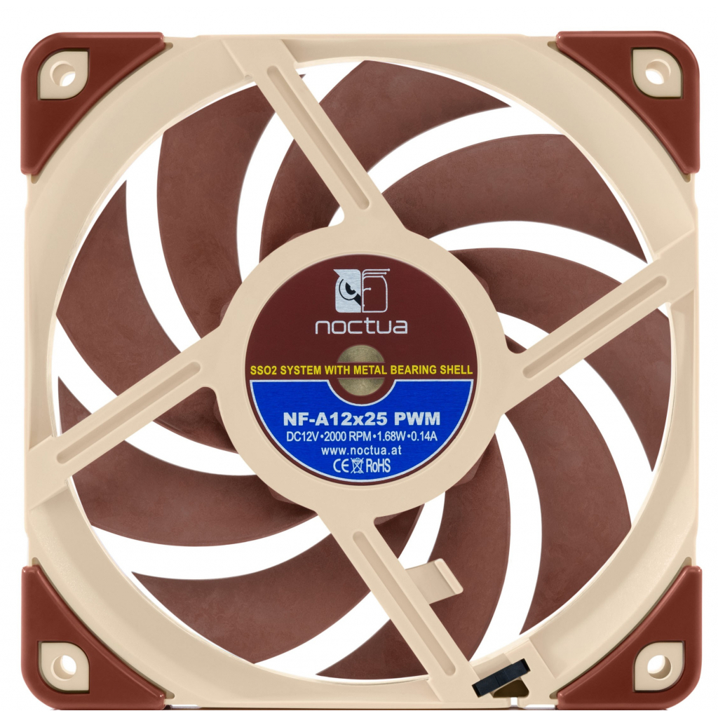 Кулер для корпуса Noctua NF-A12x25 PWM - 3