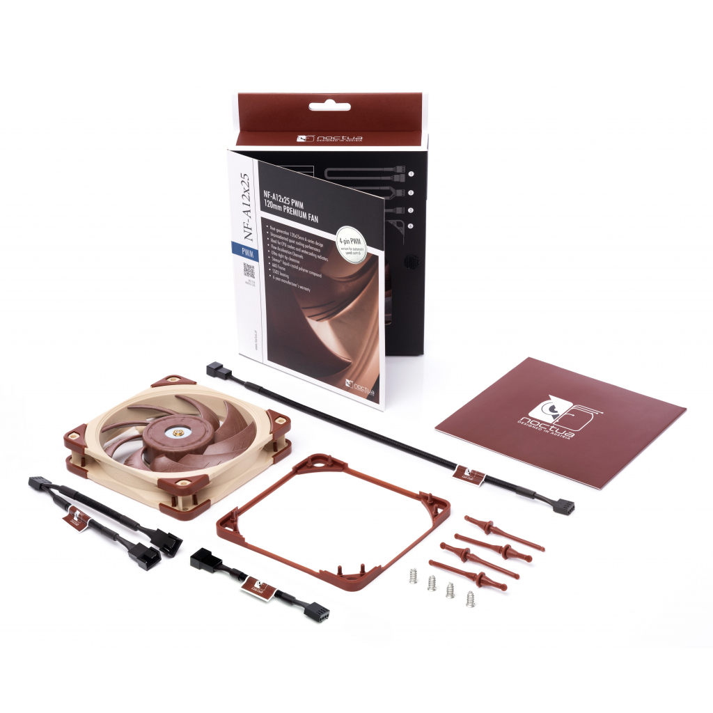 Кулер для корпуса Noctua NF-A12x25 PWM - 4