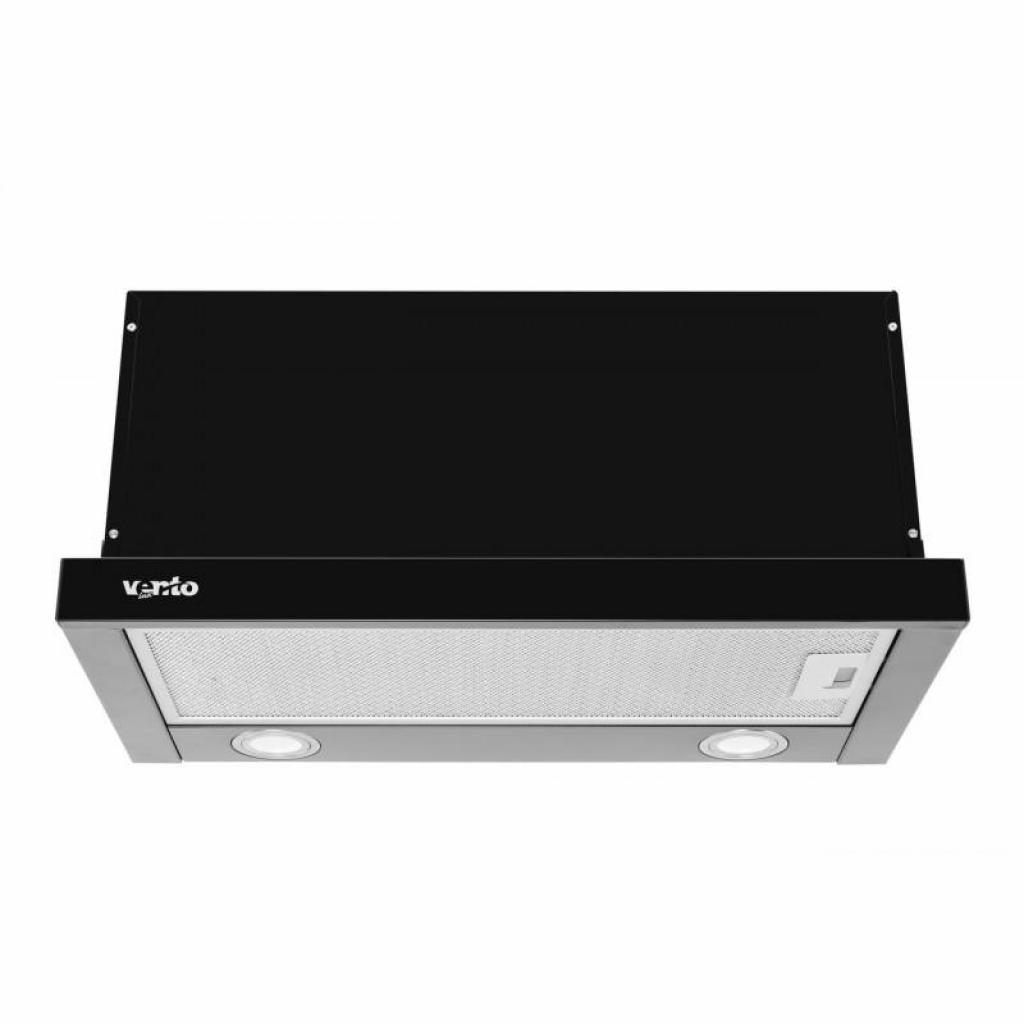 Вытяжка кухонная Ventolux GARDA 60 BK (1000) LED - 1