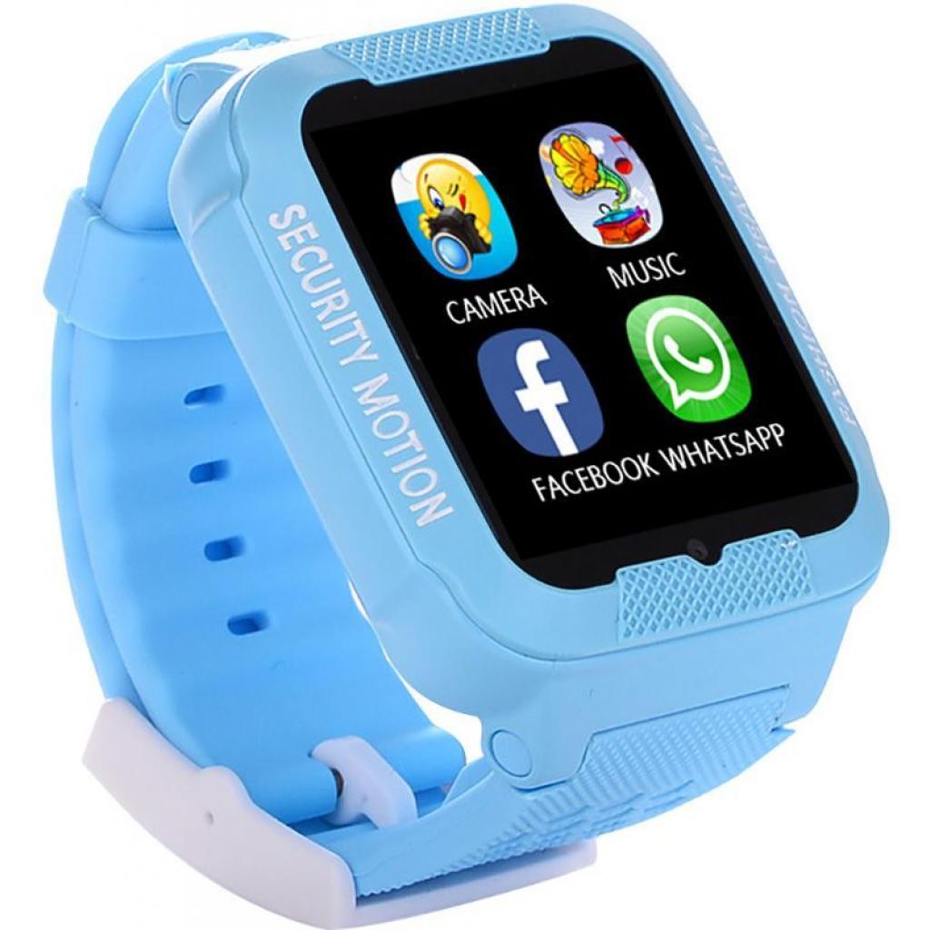 Смарт-часы UWatch K3 Kids waterproof smart watch Blue (F_51807) - 2