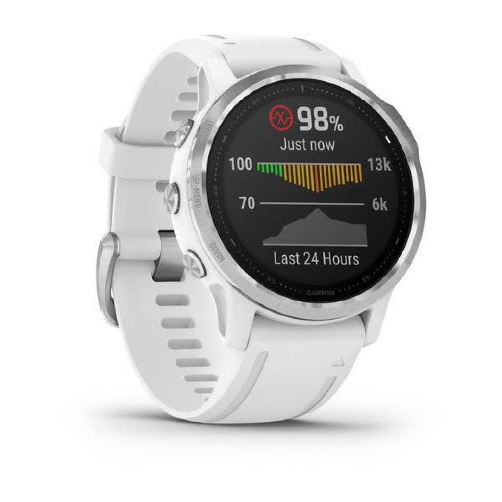 Смарт-часы Garmin Fenix 6S White with White Band (010-02159-00) - 2