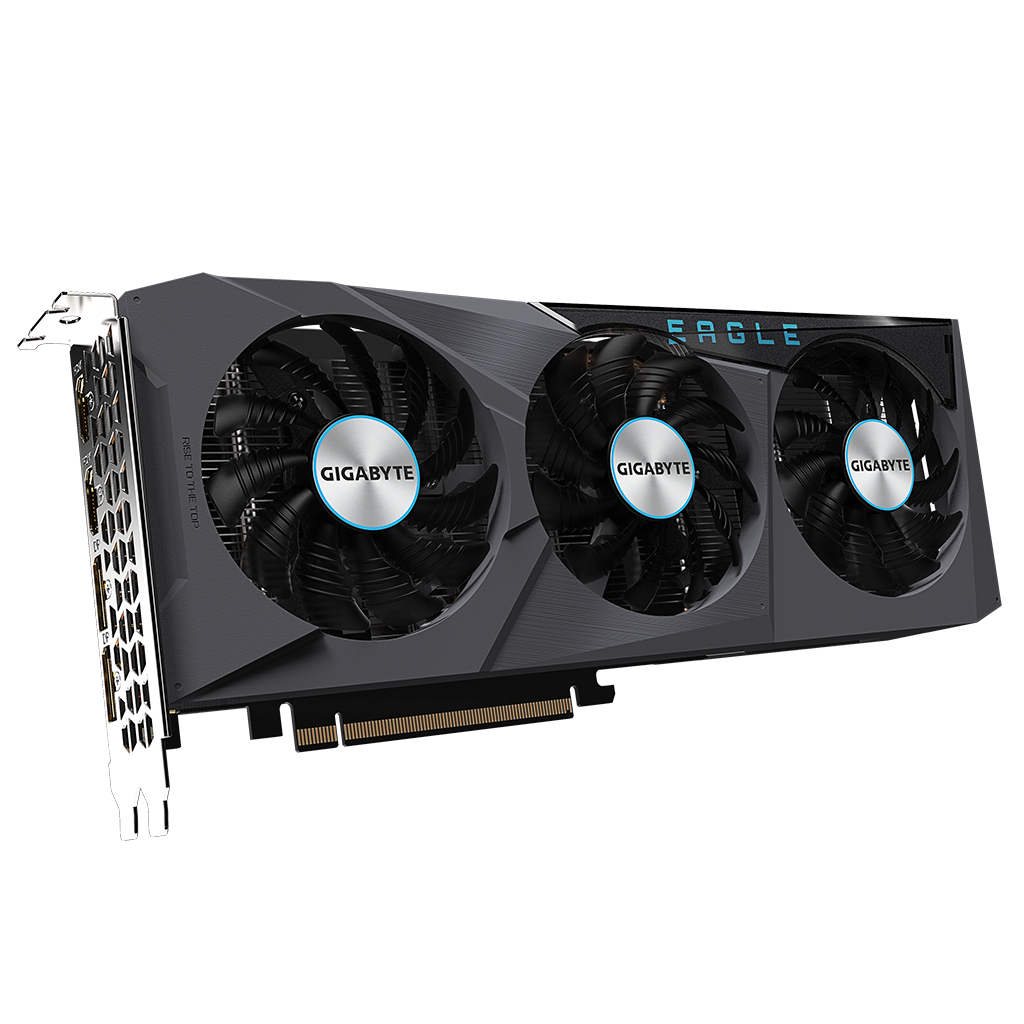 Видеокарта GIGABYTE Radeon RX 6600 8Gb EAGLE (GV-R66EAGLE-8GD) - 4
