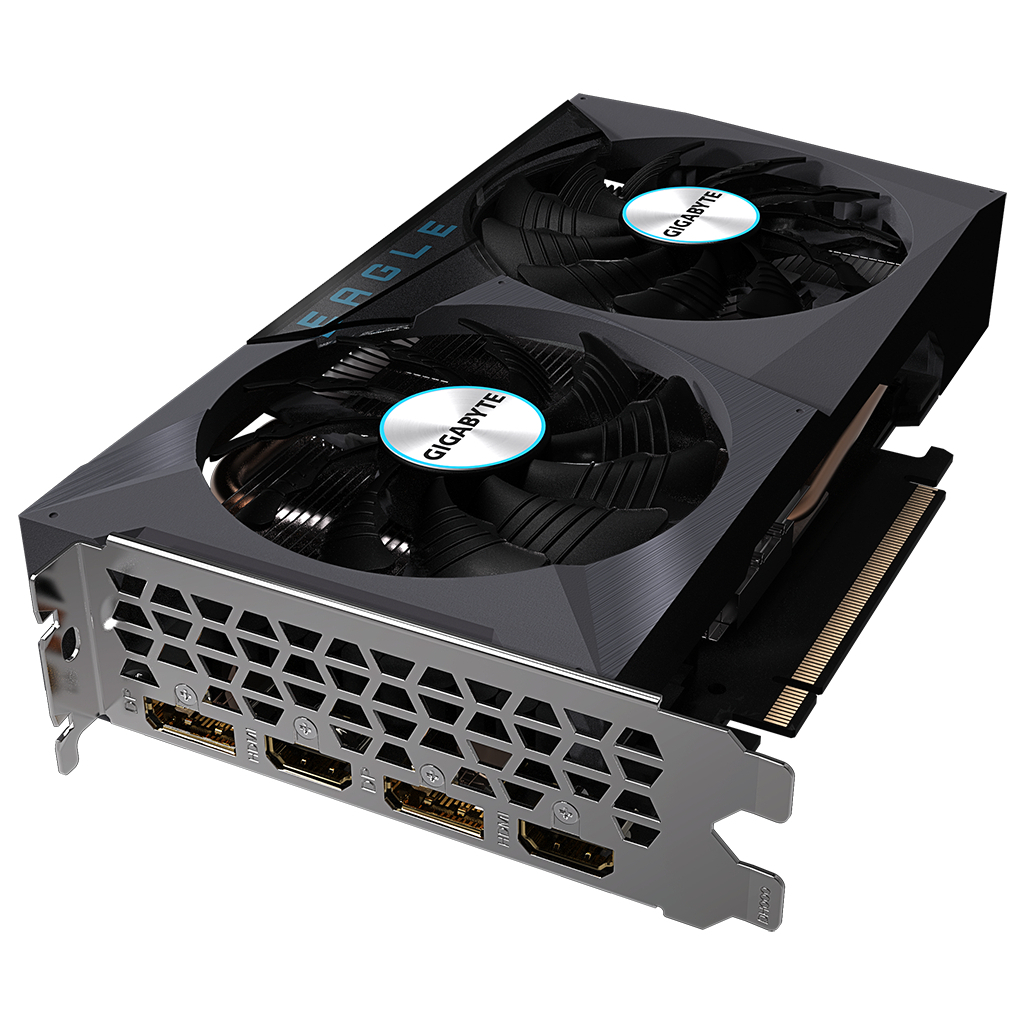 Видеокарта GIGABYTE GeForce RTX3050 8Gb EAGLE (GV-N3050EAGLE-8GD) - 3