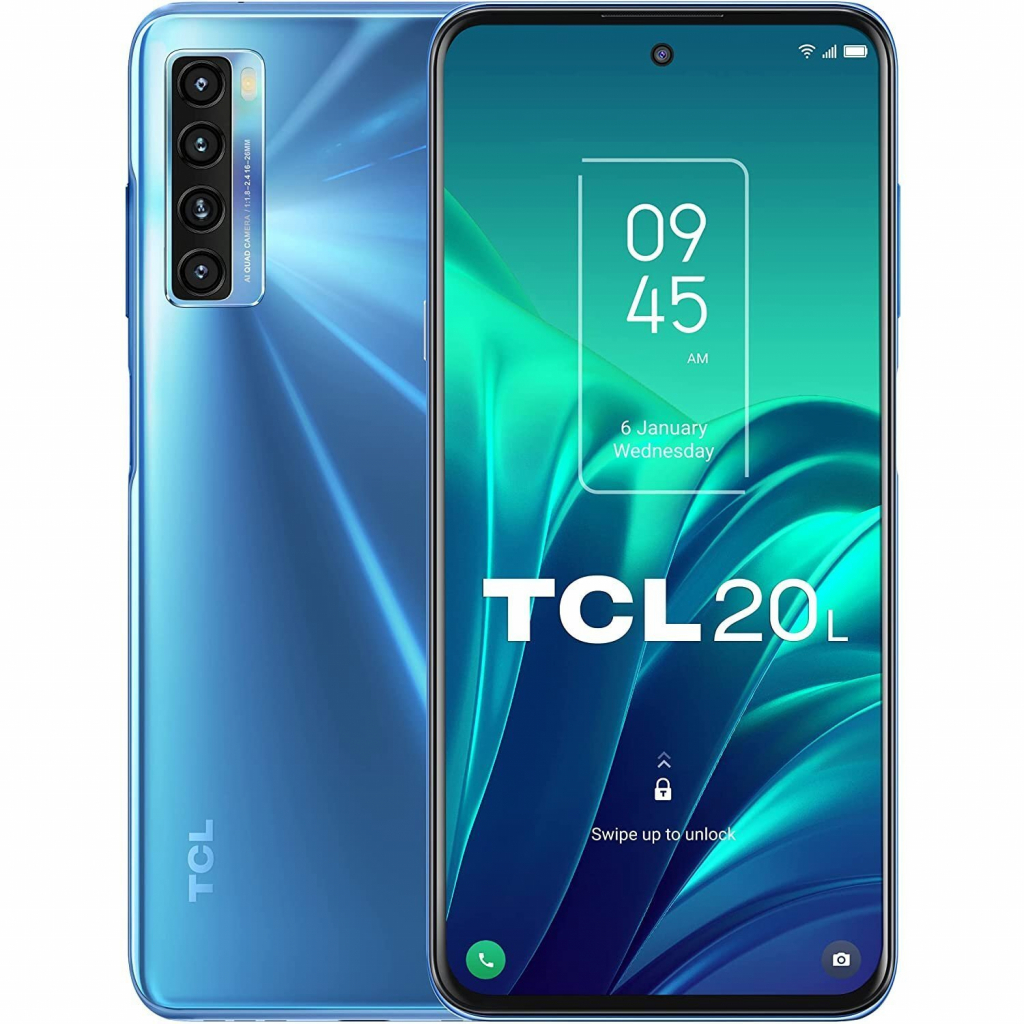 Мобильный телефон TCL 20L (T774H) 4/128GB Luna Blue (T774H-2BLCUA12)
