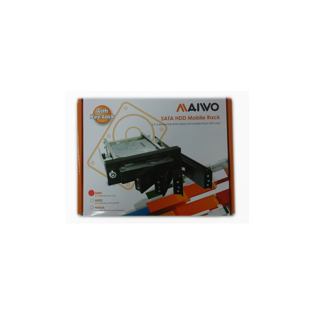 Карман внешний Maiwo K2501A-U3S black - 3 Карман внешний Maiwo K2501A-U3S black - 3