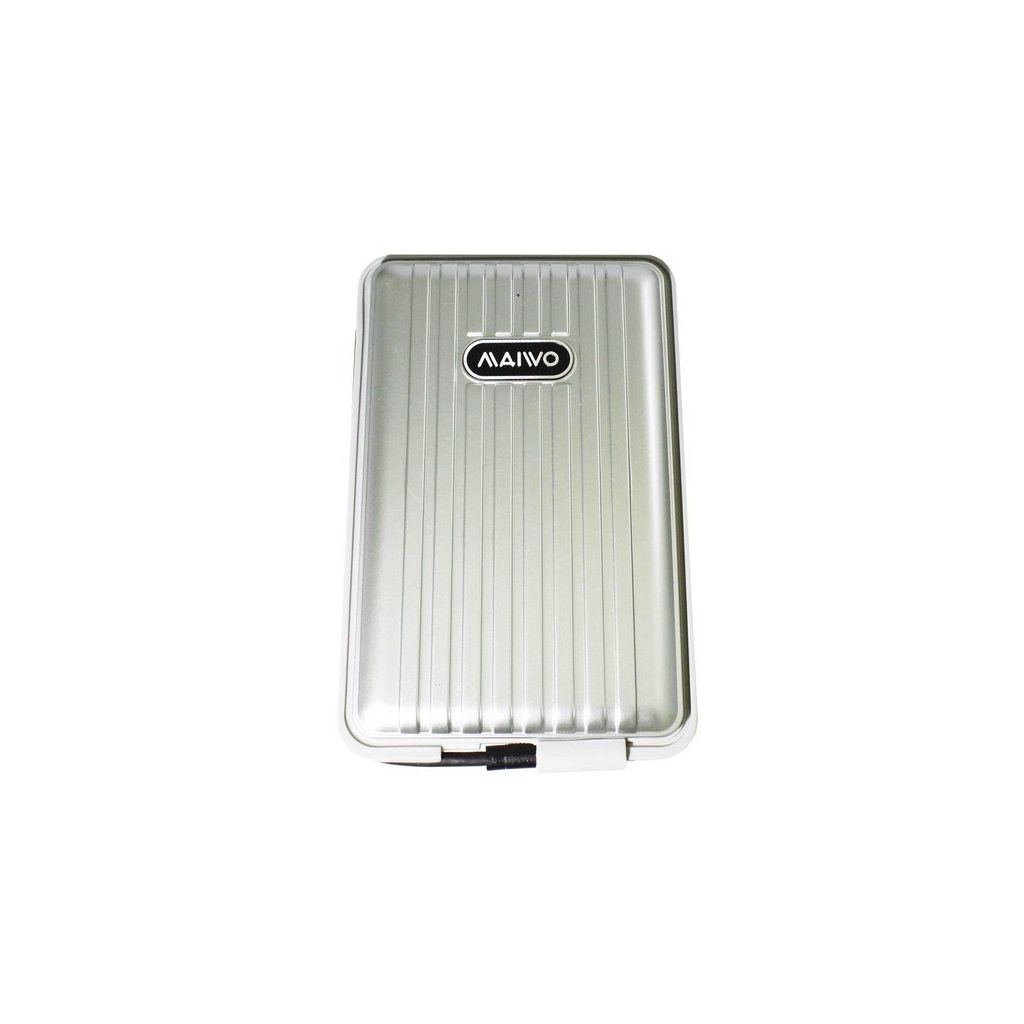 Карман внешний Maiwo для HDD/SSD 2.5" SATA через USB3.1 Type-C (K2529G1 silver) - 1
