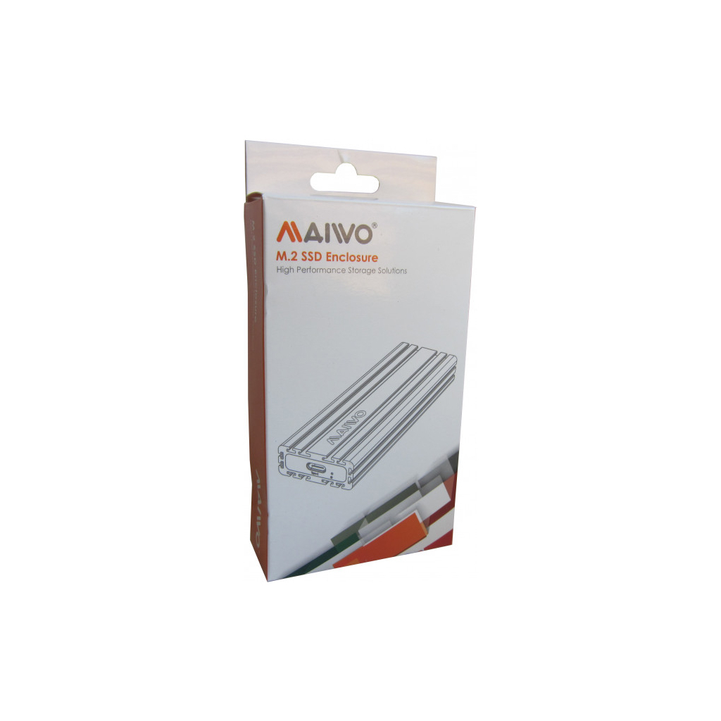 Карман внешний Maiwo M.2 SSD NVMe (PCIe) — USB 3.1 Type-C (K1686P space grey) - 3 Карман внешний Maiwo M.2 SSD NVMe (PCIe) — USB 3.1 Type-C (K1686P space grey) - 3