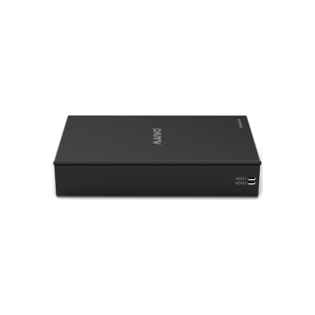 Карман внешний Maiwo 2*HDD 2.5" SATA/SSD up to 9.5mm USB3.1 GEN2 Type-C, RAID 0,1 (K25272C) - 1