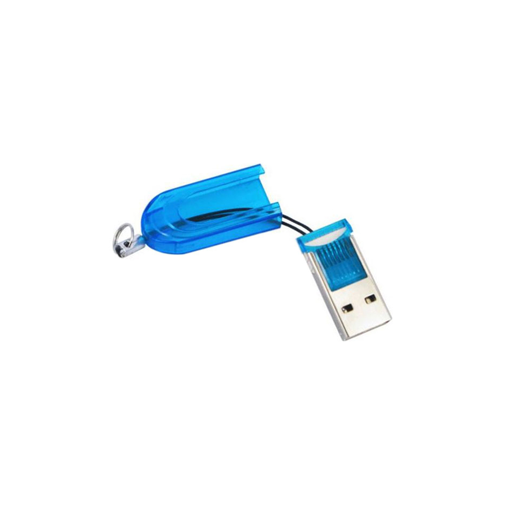 Считыватель флеш-карт ST-Lab MicroSD/TF (U-373 blue) - 1 Считыватель флеш-карт ST-Lab MicroSD/TF (U-373 blue) - 1